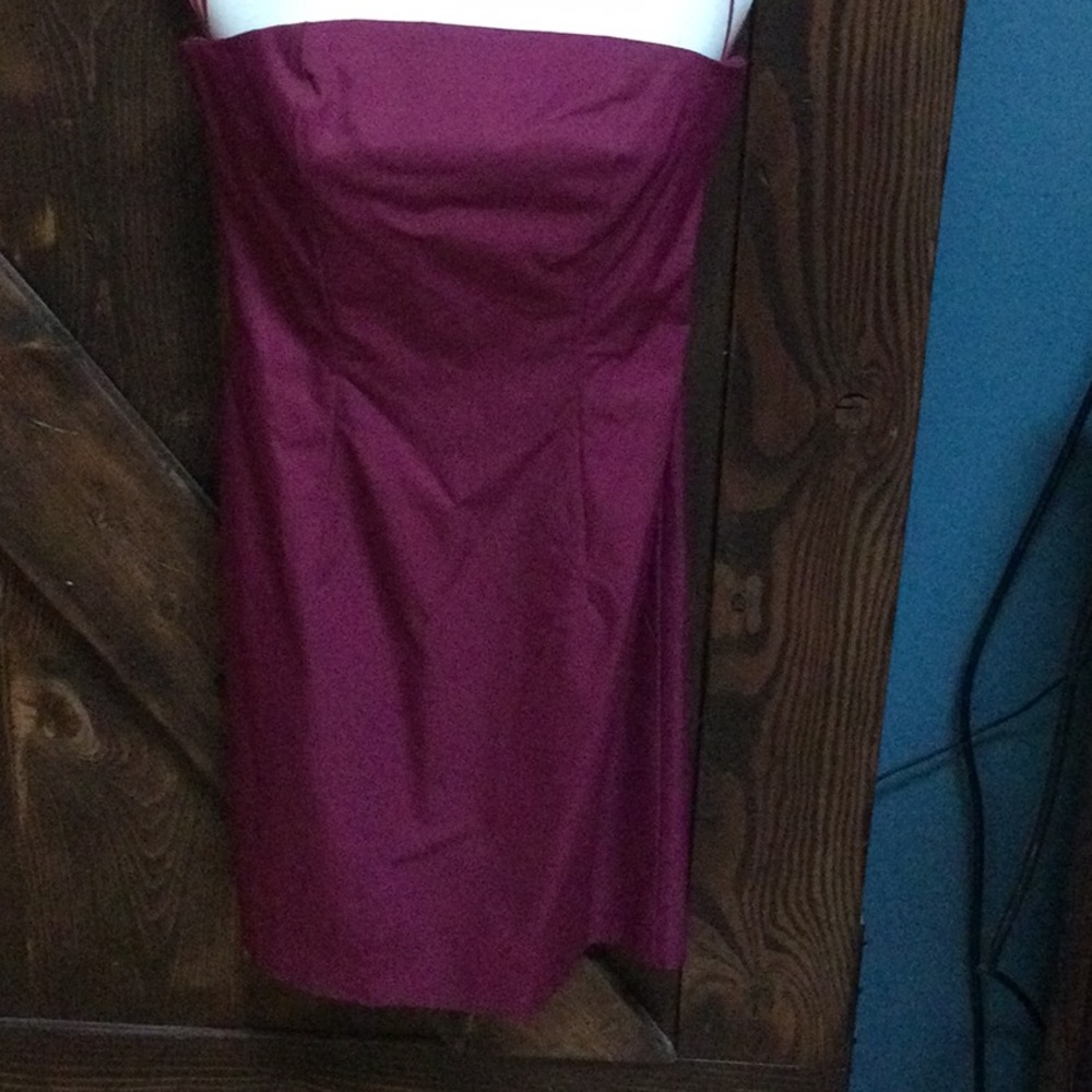 NWOT Express strapless detachable strap dress